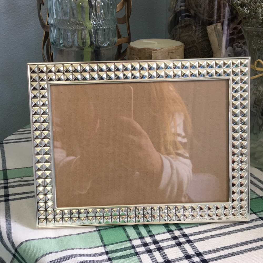Silver picture frame